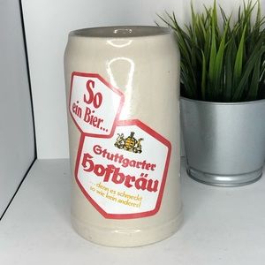 Vintage‎ Stoneware Extra Large German Beer Stein